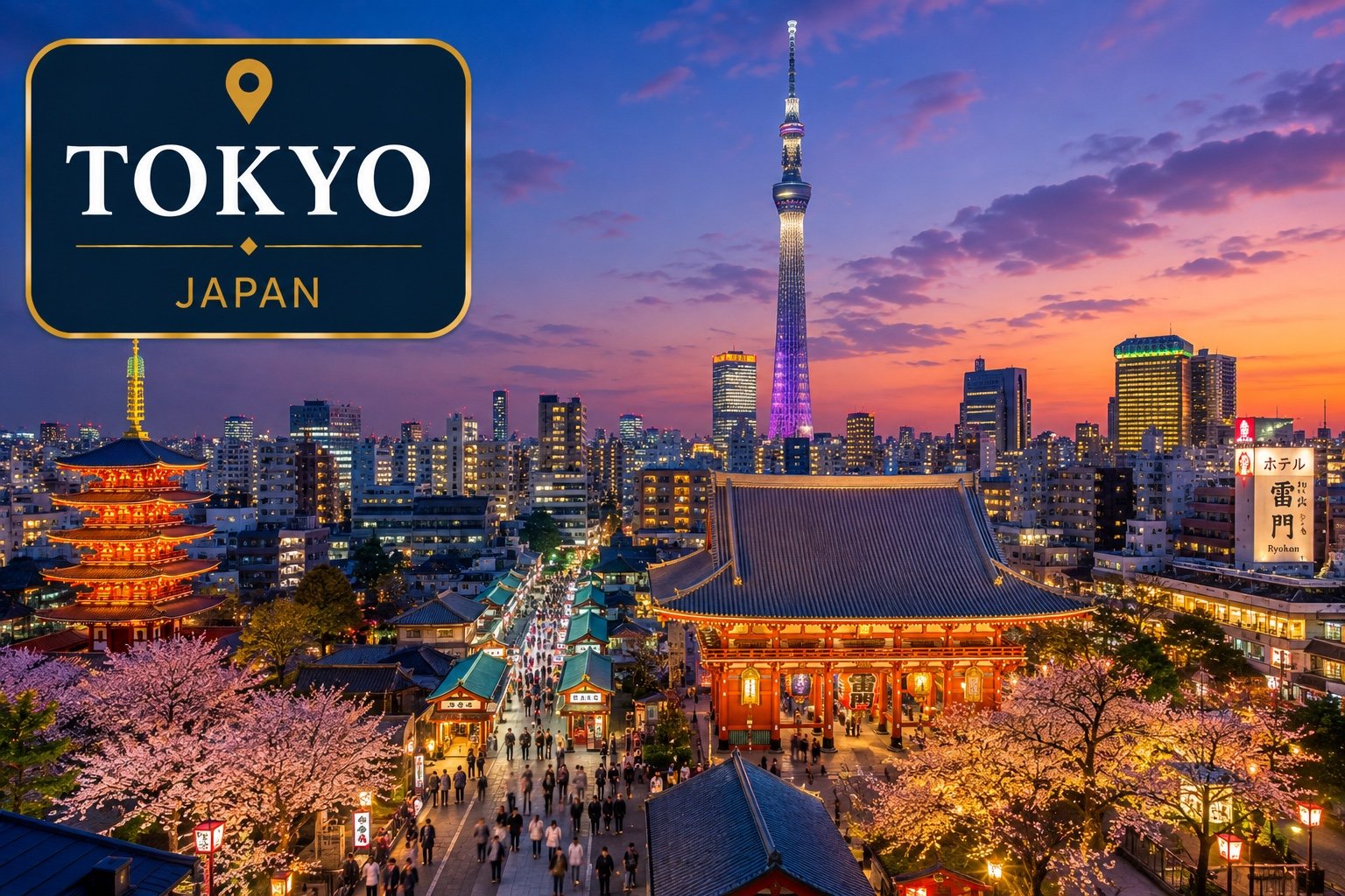 Tokyo travel destination